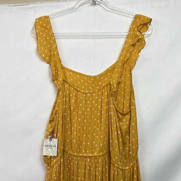 Arizona Jean Company Gold Dot dress size 2X NWT - Picture 9 of 16